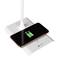 OttLite Wellness Series 21" White Power Up LED Desk Lamp with Wireless Charging